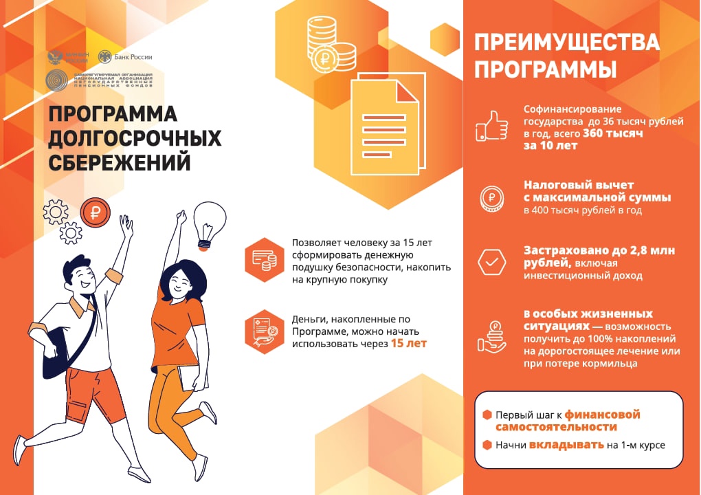 Программа долгосрочных сбережений граждан (ПДС).