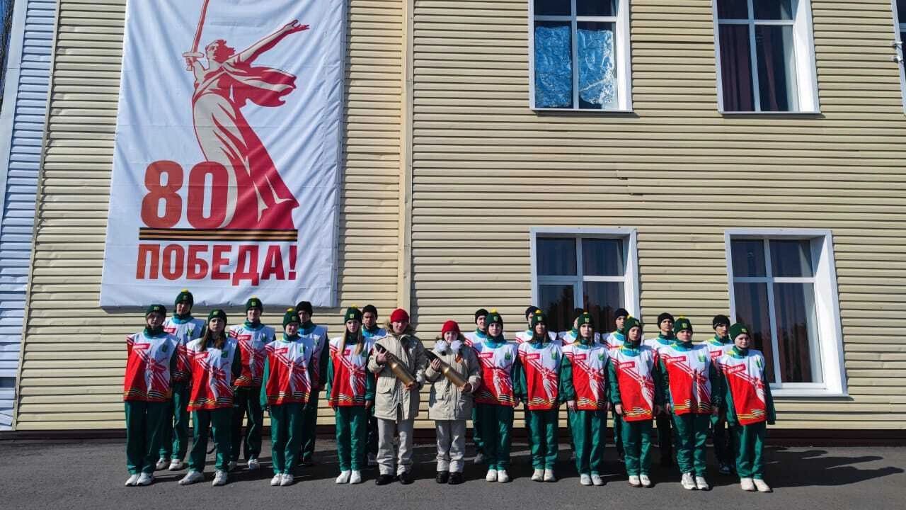 Акция, посвященная 80-летию Победы, продолжает шествие по Бутурлиновскому району!.