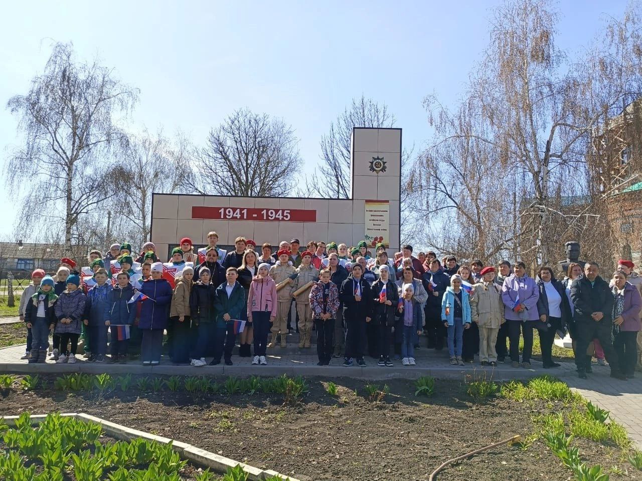 «Эстафета Победы» продолжает шествие по Бутурлиновскому району! .