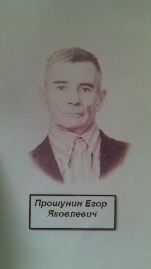 Прошунин Егор Яковлевич.