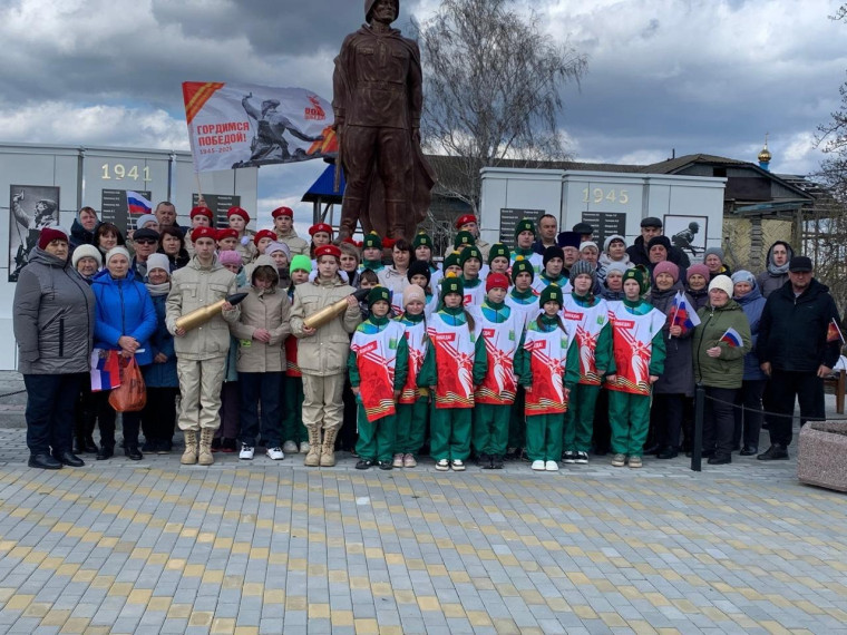 "Эстафета Победы" добралась до села Патокино Филиппенковского сельского поселения!. "Эстафета Победы" добралась до села Патокино Филиппенковского сельского поселения!.